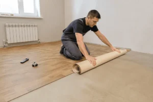 Укладка линолеума в Омске